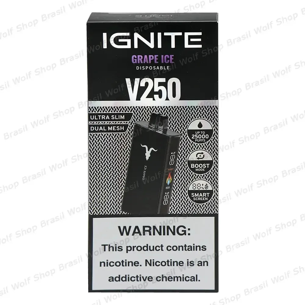IGNITE V250 – 25000 Puffs – Pod Descartável
