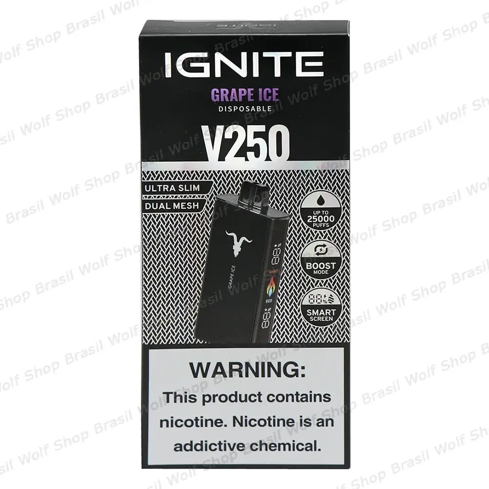 IGNITE V250 – 25000 Puffs – Pod Descartável